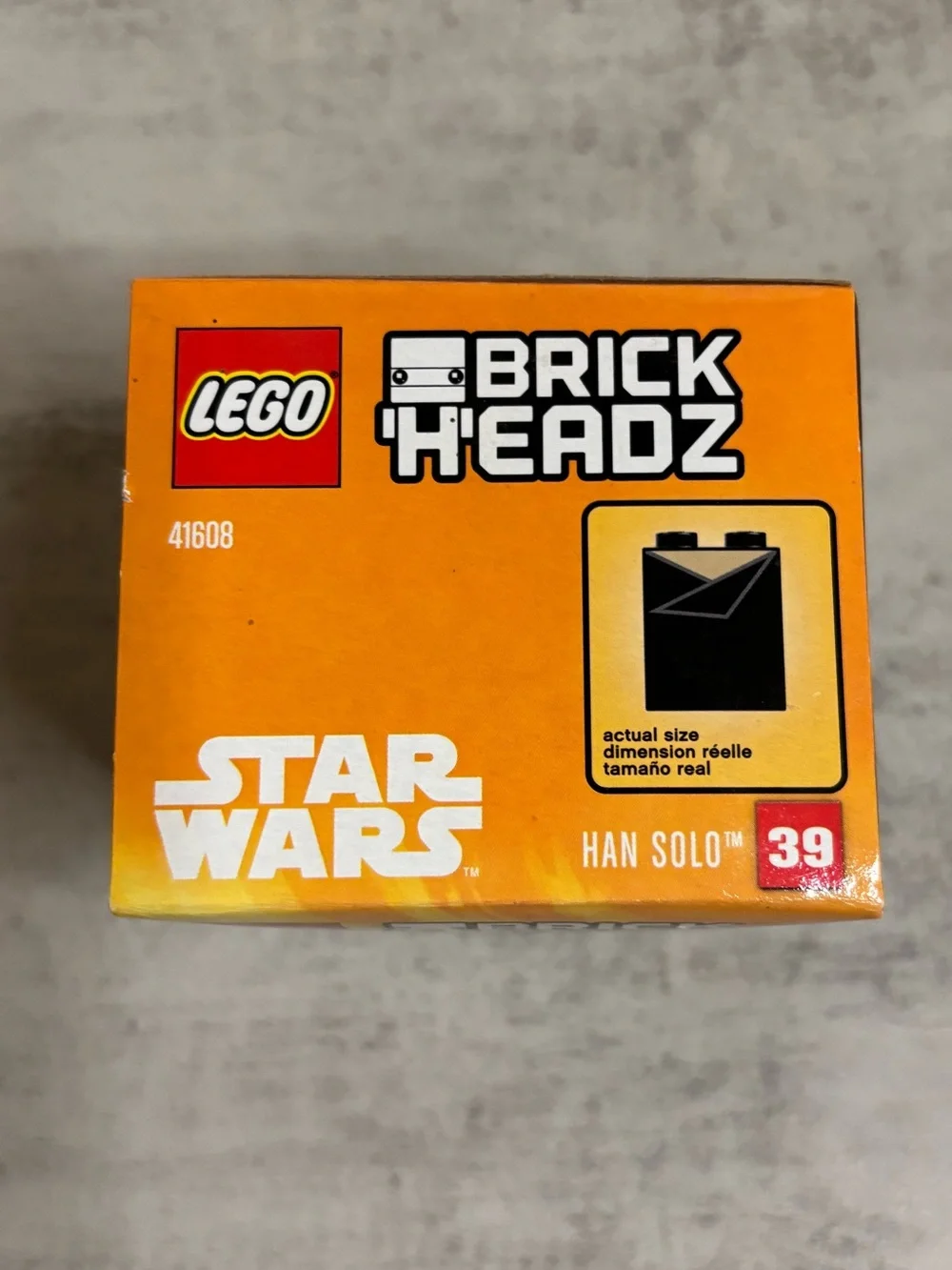 Lego Star Wars BrickHeadz Han Solo Set (#41608)